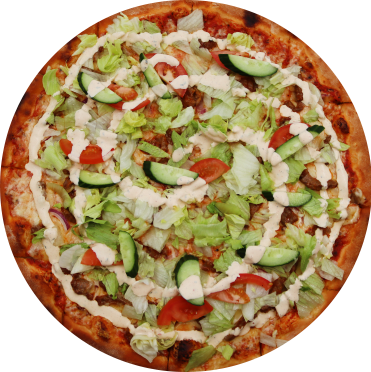 Kebabpizza