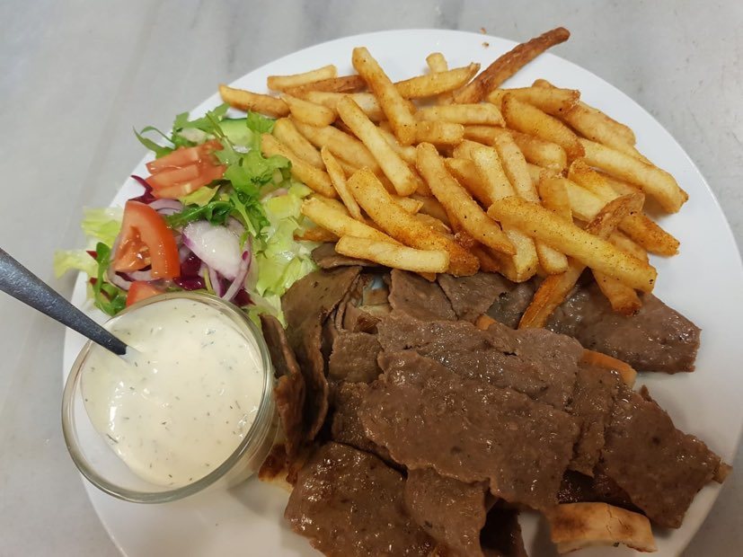 Kebabtallerken