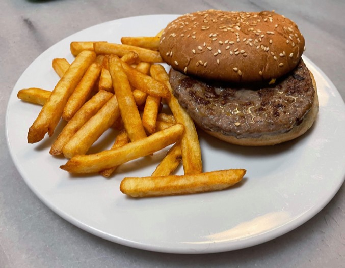 Barneburger/Pommes Frites